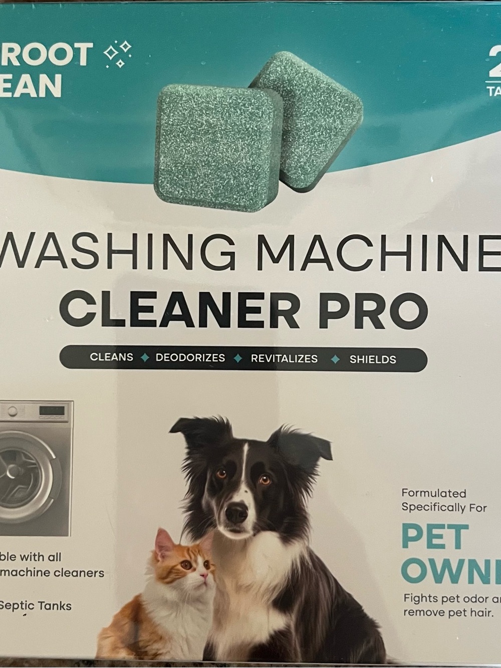 Washing Machine Cleaner Pro - Teal Pet Formula. I have 3 for sale